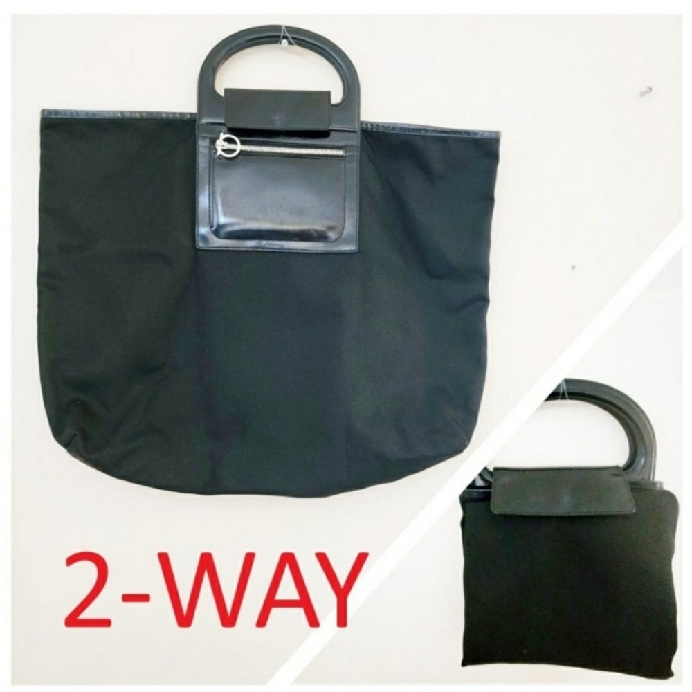 Salvatore ferragamo tote- fold like longcamp